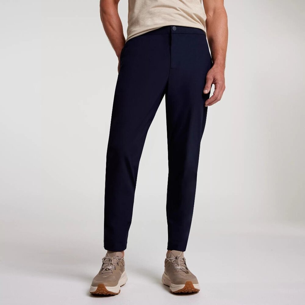 VRST Men's Limitless Slim Fit Tapered Pant - New Fit for Extra Comfort, XXL, Dar